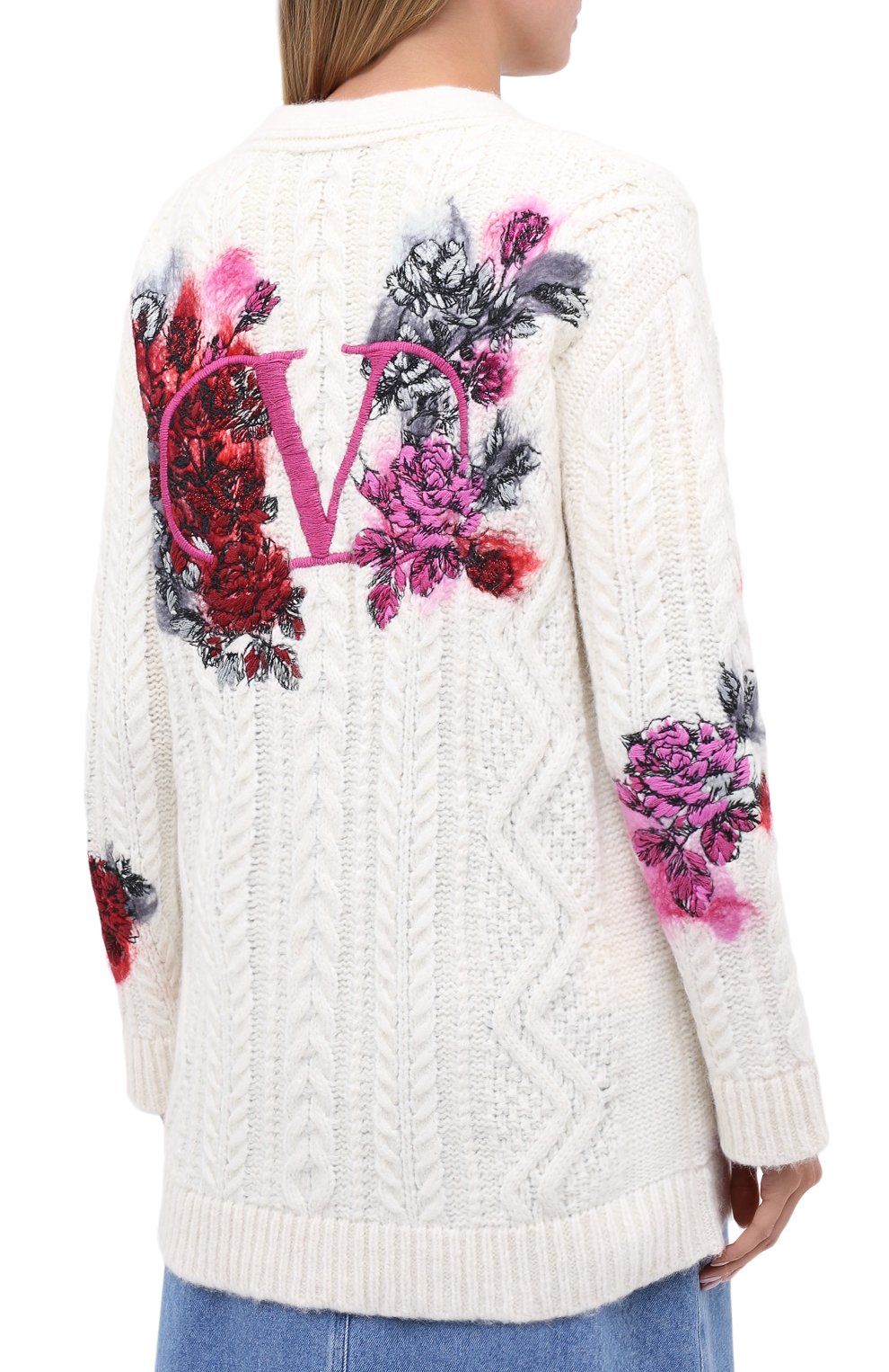 Шерстяной кардиган VALENTINO, арт. UB3KA01G5SK, фото 4