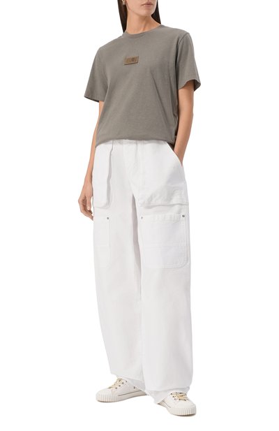 Хлопковая футболка MM6, арт. S52GC0356/M20048, фото 2