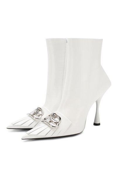 Кожаные ботильоны fringe knife BALENCIAGA, арт. 593532/WAZN3, фото 1