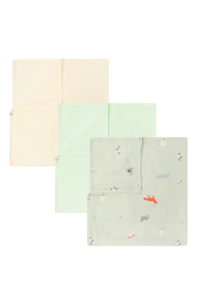 Комплект из трех пеленок BUBA KIDS, арт. BKMUSSW44