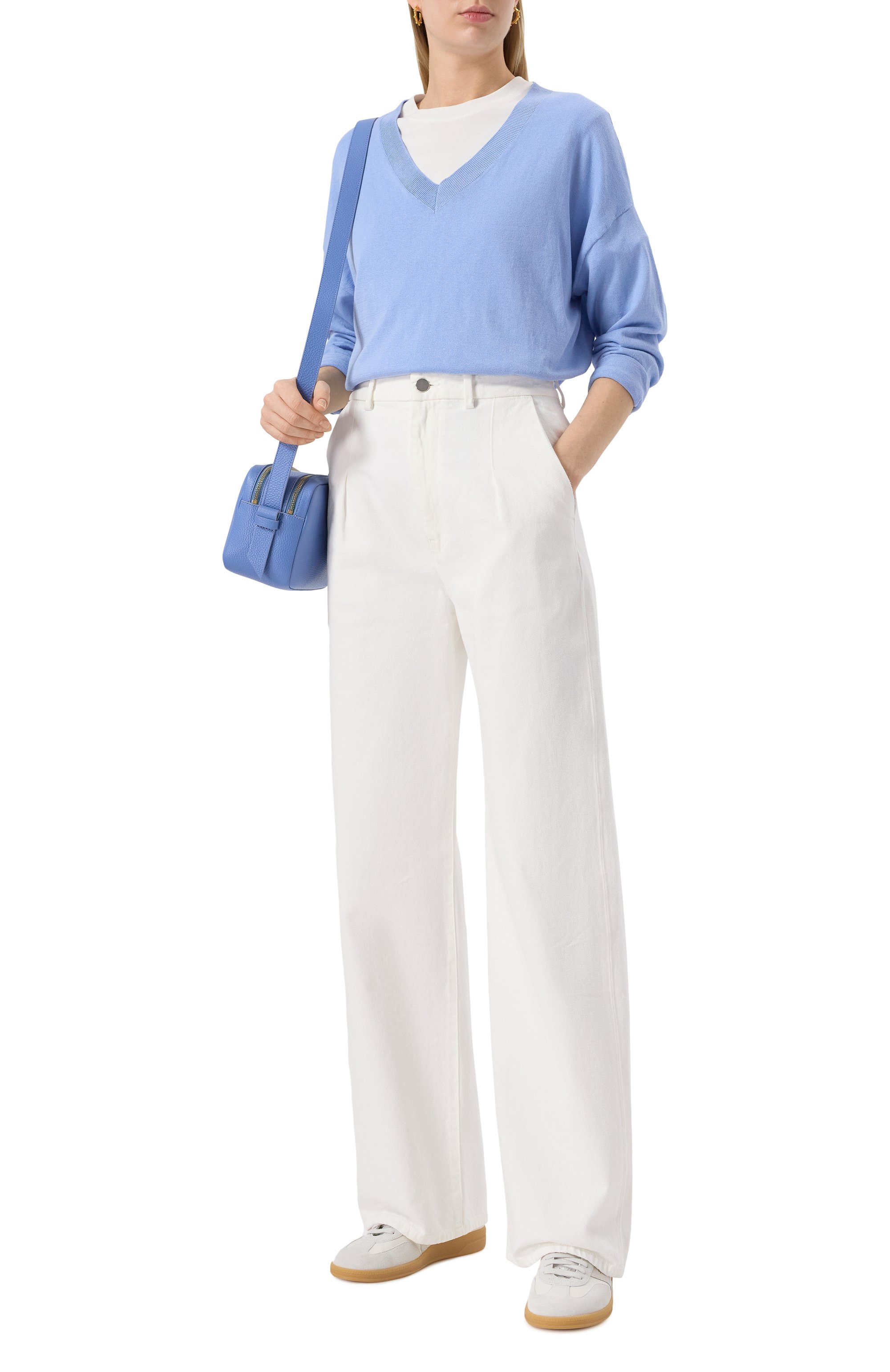 Пуловер из шелка и хлопка WEEKEND MAX MARA, арт. RANIA, фото 2