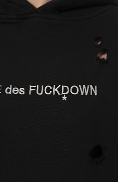 Хлопковое худи COMME DES FUCKDOWN, арт. CDFD3162, фото 1