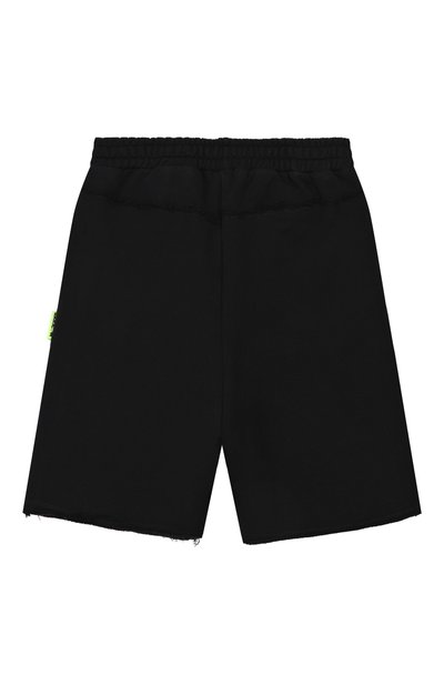 Хлопковые шорты BARROW черного цвета по цене 13150 руб., арт. S5BKJUBE054, фото 2 Хлопковые шорты BARROW, арт. S5BKJUBE054, фото 2