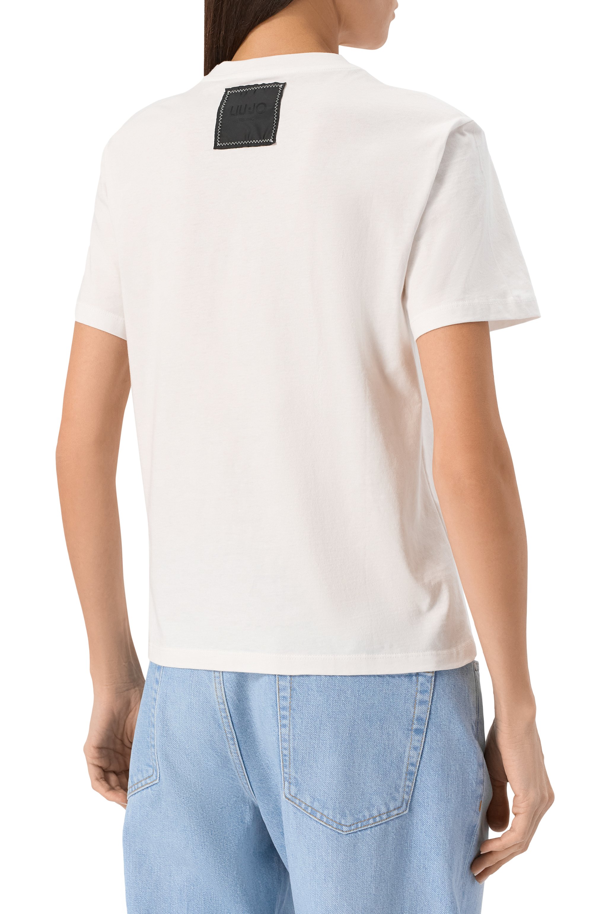 Хлопковая футболка LIU JO, арт. CA5392J6308, фото 4