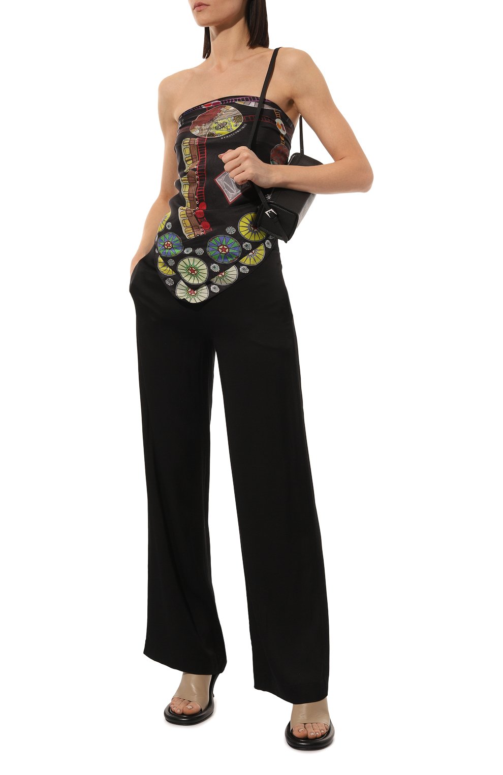 Шелковый платок метро GOURJI, арт. T23MET7R, фото 2