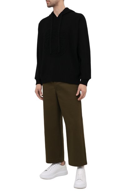 Кожаные кеды oversized ALEXANDER MCQUEEN, арт. 662652/WIA4M, фото 2