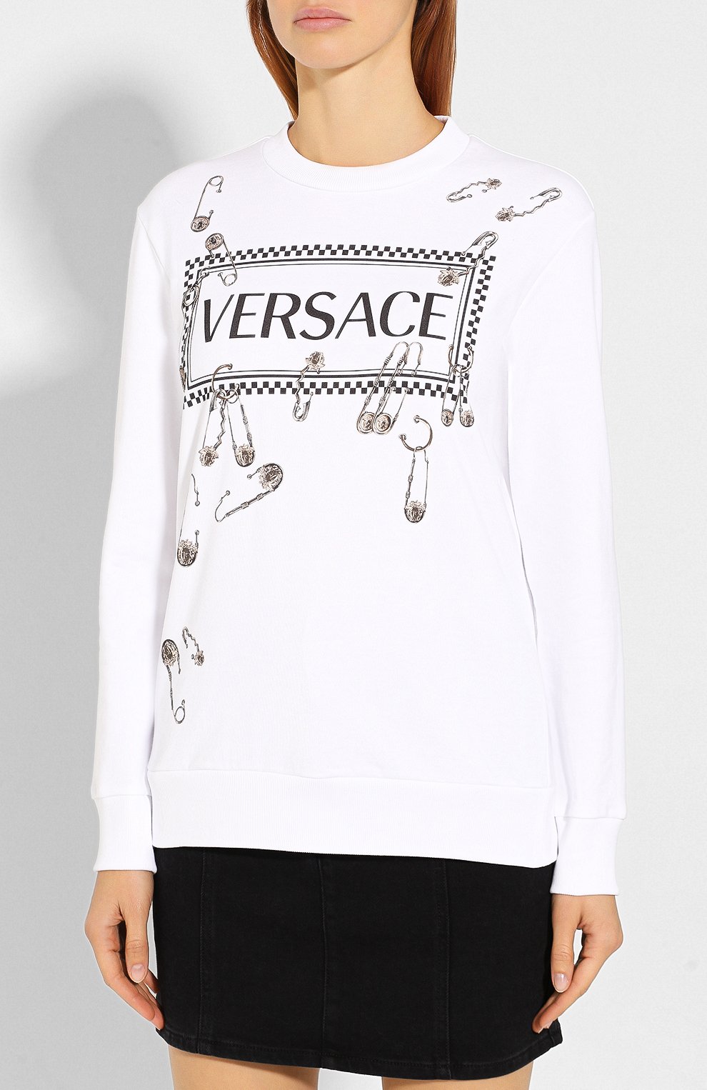 Хлопковый свитшот VERSACE, арт. A83929/A227994, фото 3
