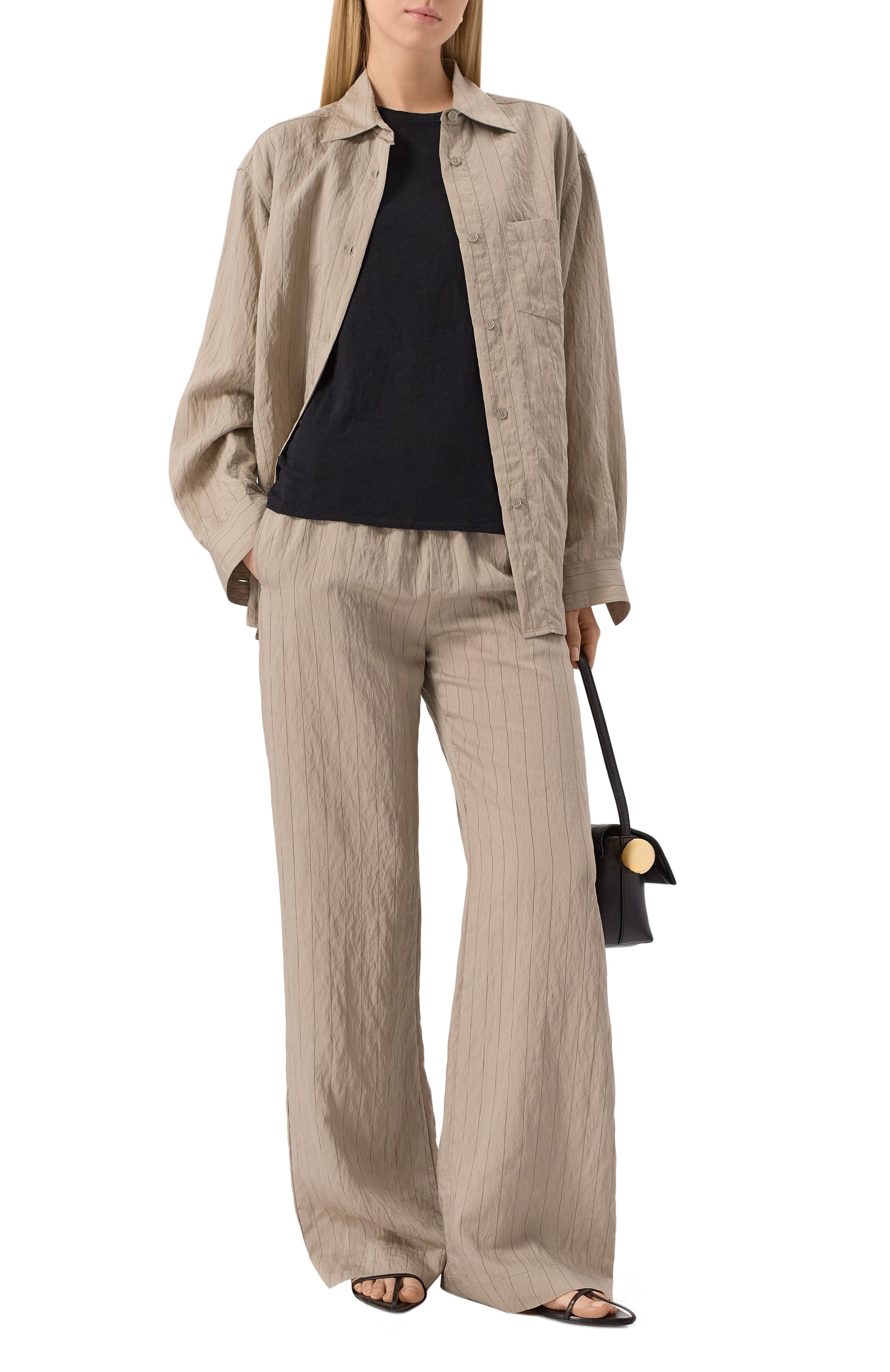 Льняная футболка BOSS ORANGE, арт. 50540431, фото 2