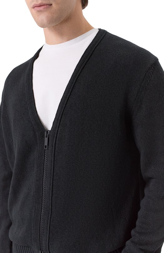 Кардиган из шелка и льна MVST A019/7660 Чёрный  A019/7660 Фото 5