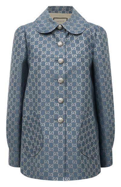 Женский жакет из шерсти и шелка GUCCI, арт. 616085 ZAD7L