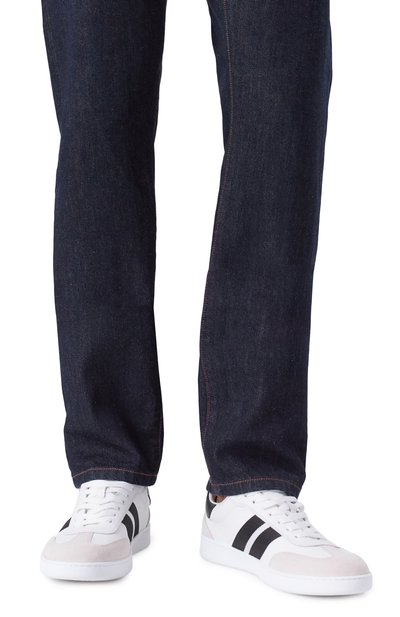 Кожаные кеды retro crest BALLY, арт. MSK0F7/VT012, фото 3