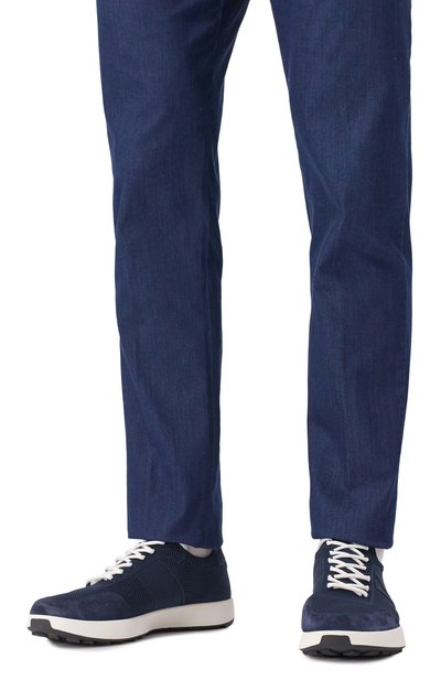 Текстильные кроссовки KITON, арт. USSA031N0093902, фото 3