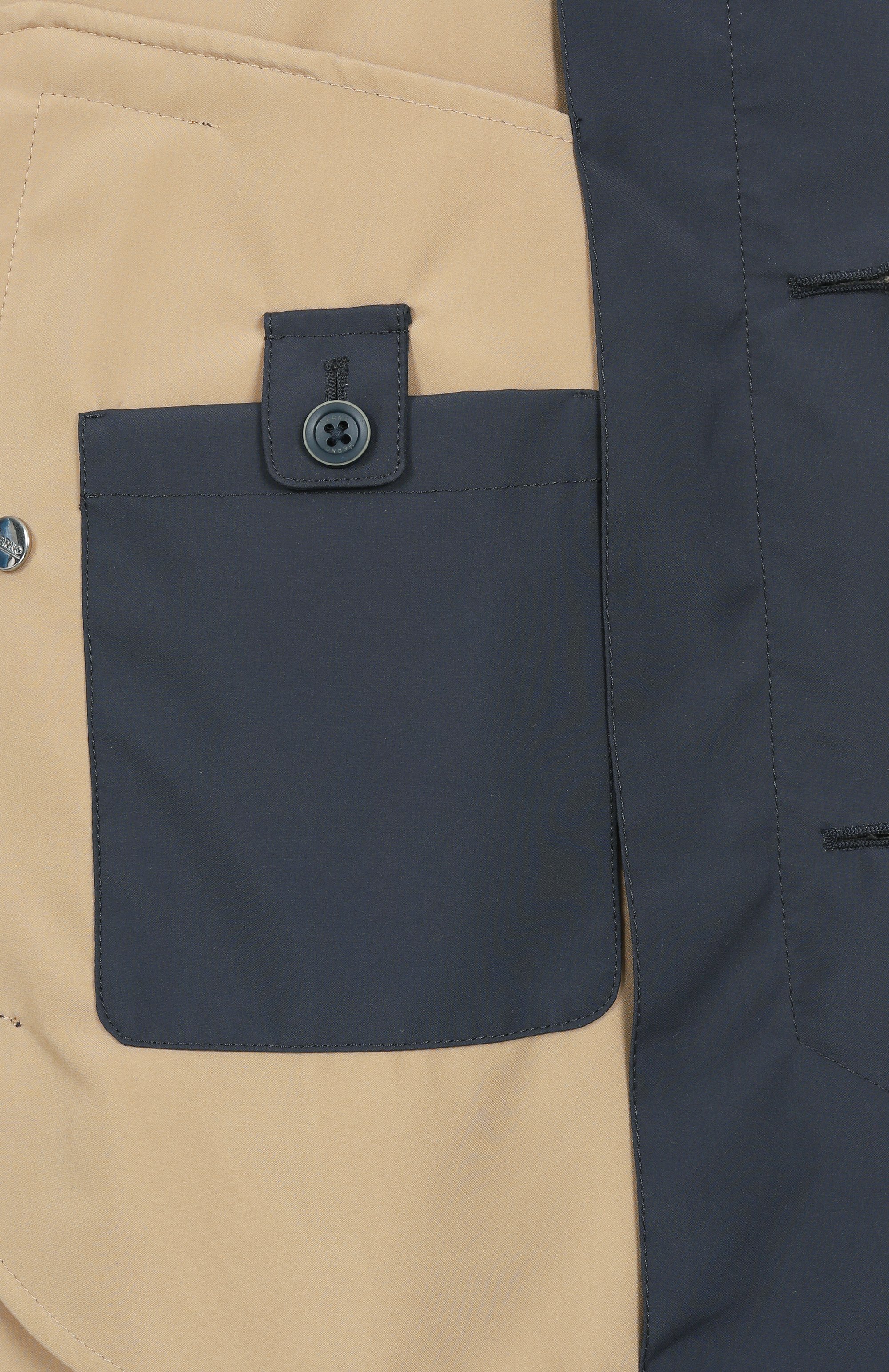 Плащ HERNO темно-синего цвета по цене 99500 руб., арт. IM000355U/12578Z, фото 7 Плащ HERNO, арт. IM000355U/12578Z, фото 7