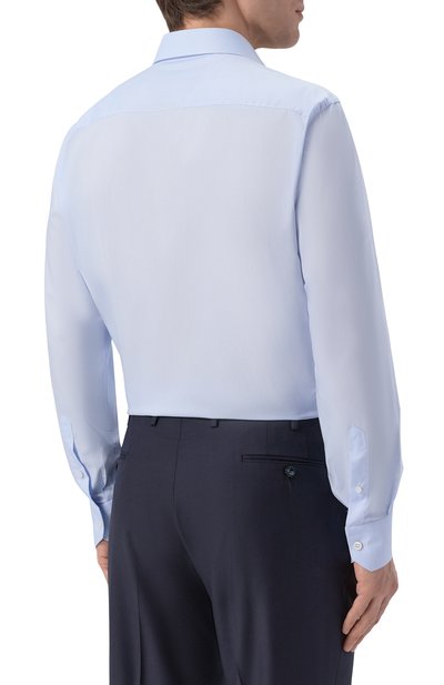 Хлопковая сорочка BRIONI, арт. RCBD0L/0A04Q, фото 4