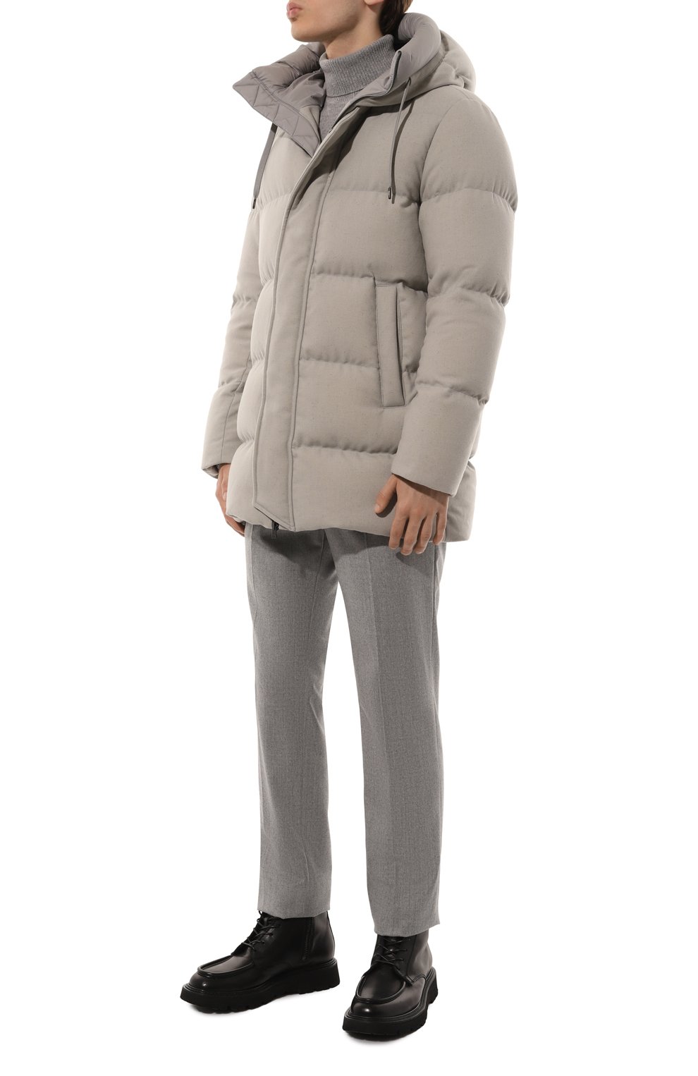 Шерстяной пуховик HERNO, арт. PI001143U-RUS/33279, фото 2