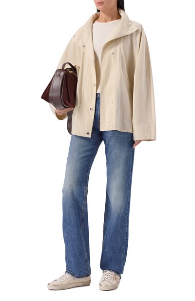 Кожаные кеды super-star GOLDEN GOOSE DELUXE BRAND, арт. GWF00101.F007558, фото 3