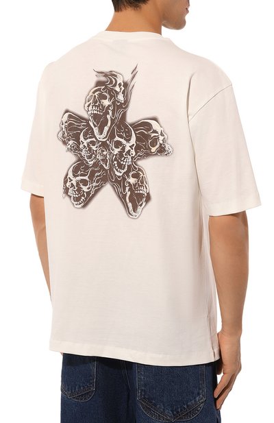 Хлопковая футболка COMME DES FUCKDOWN, арт. CFABM01336, фото 4