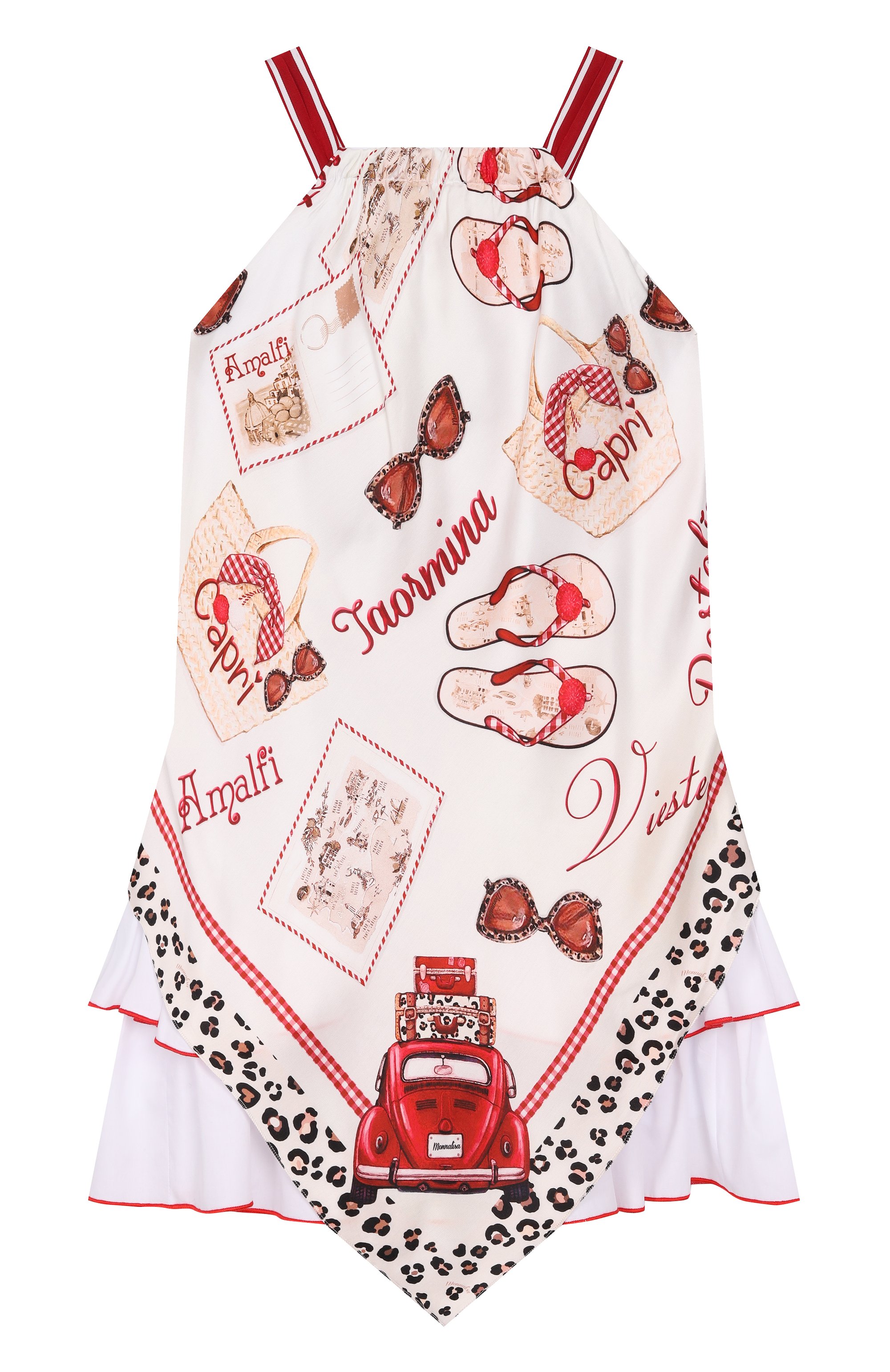 Сарафан из вискозы MONNALISA, арт. 11E923, фото 1