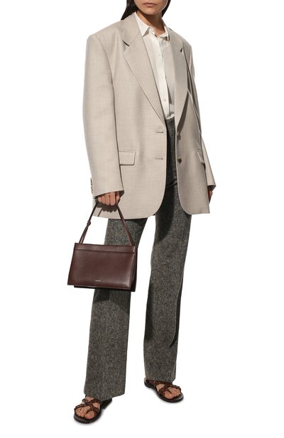 Брюки из шерсти и шелка CHLOÉ, арт. CHC21WPA12065, фото 2