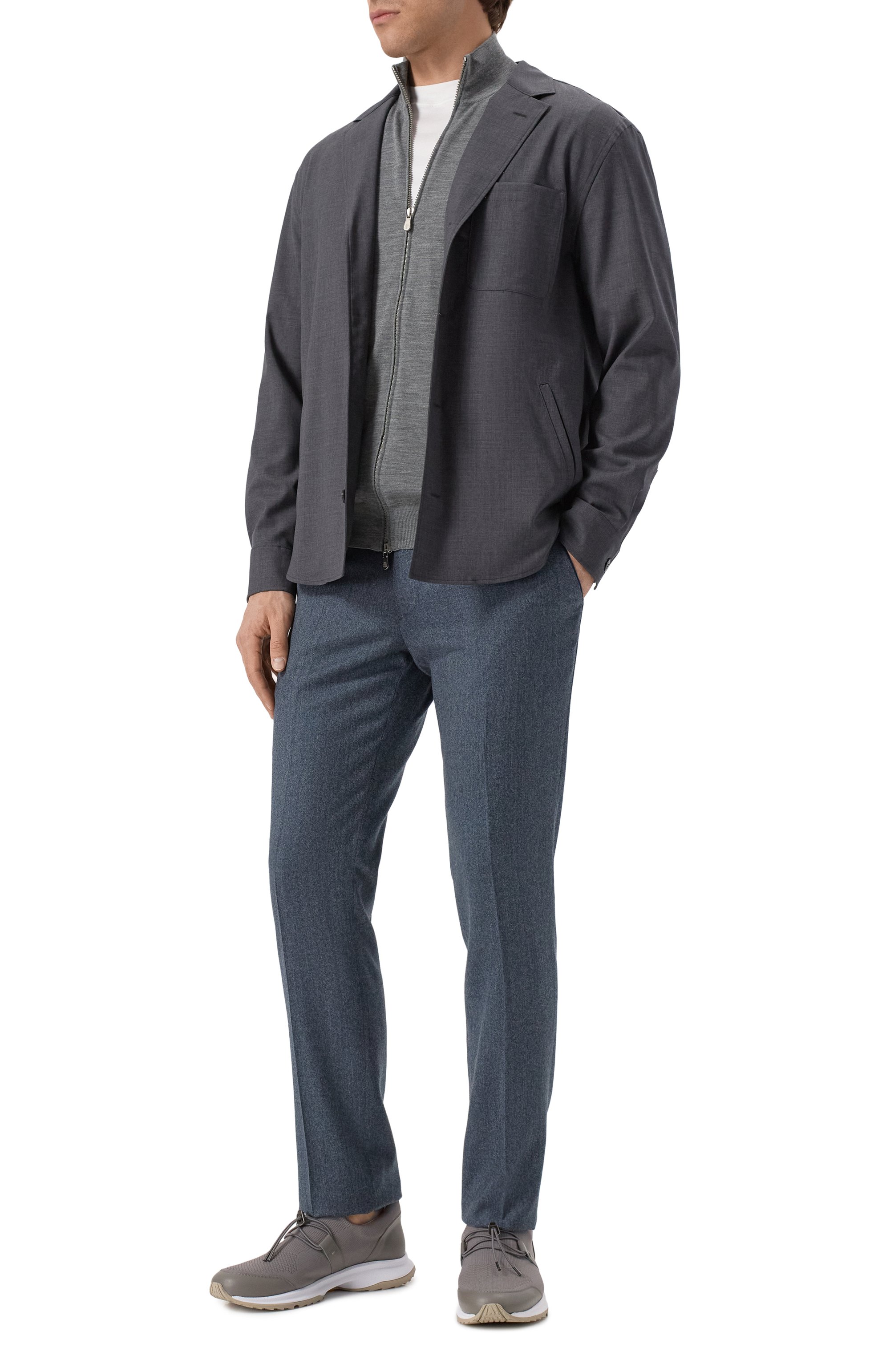 Шерстяные брюки BERWICH, арт. SC/1 ALC/RD5470, фото 2