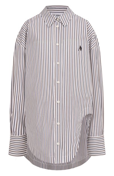 Женская хлопковая рубашка THE ATTICO, арт. 251WCH00004/CCC117AA