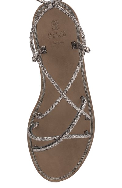Кожаные сандалии BRUNELLO CUCINELLI, арт. MZR0C1737, фото 5