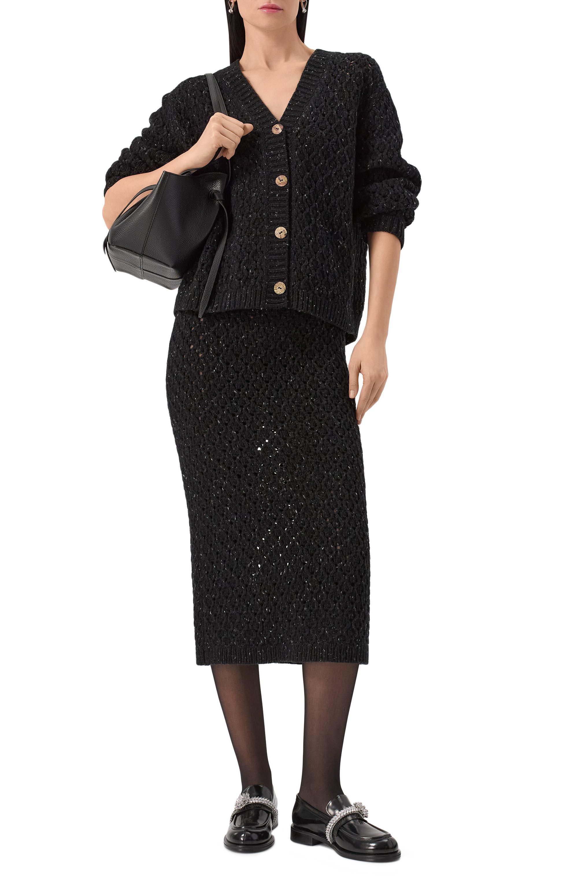 Кардиган из шерсти и кашемира VIKA GAZINSKAYA, арт. SS25-2302, фото 2