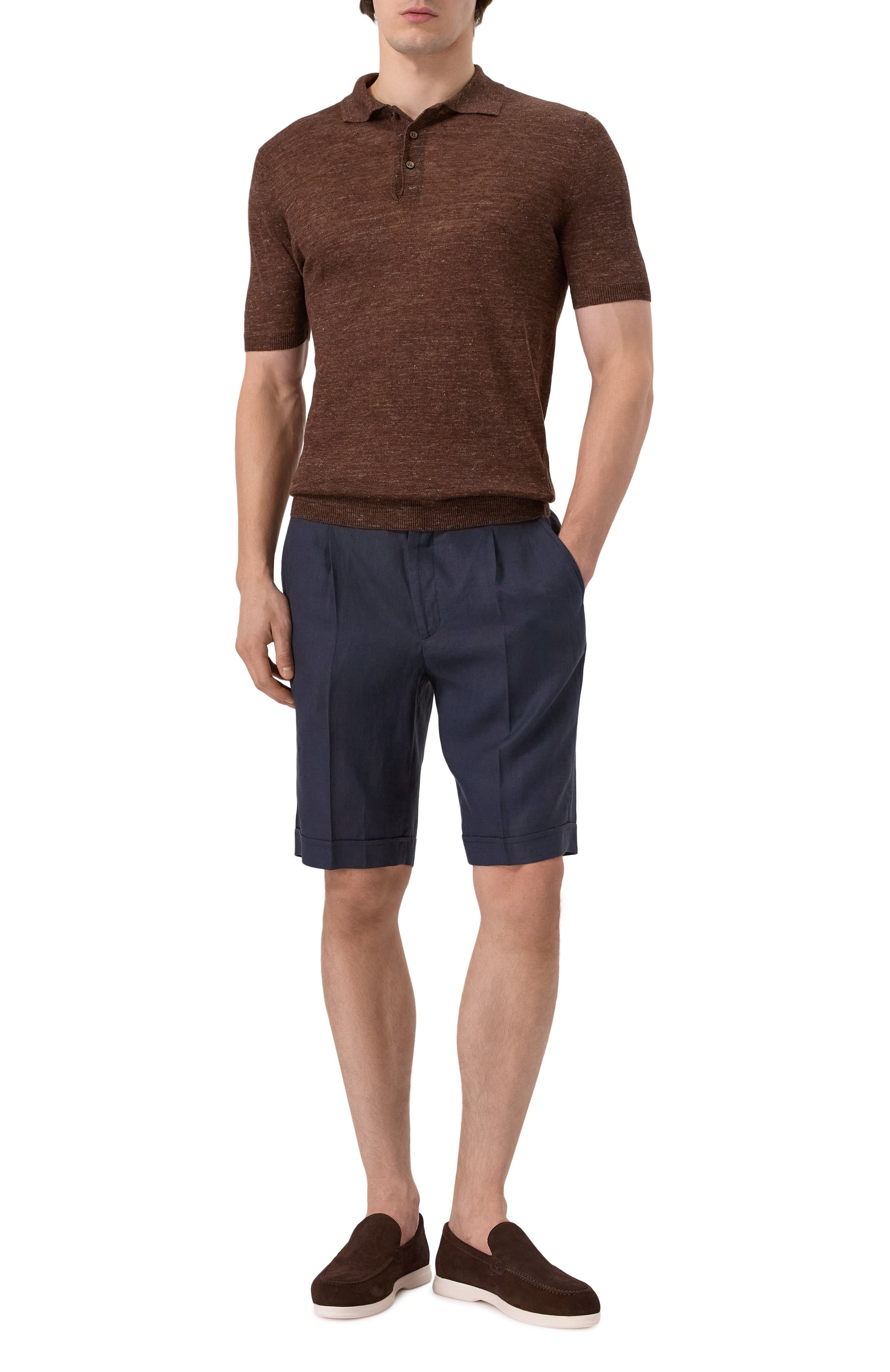 Льняное поло GRAN SASSO, арт. 57187/24804, фото 2