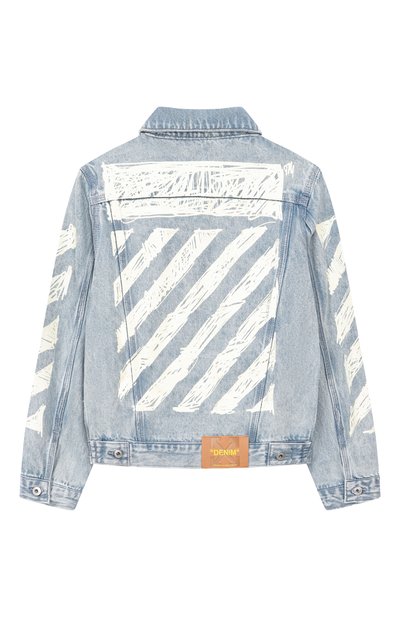 Джинсовая куртка OFF-WHITE, арт. 0GYE001S26DEN001_001