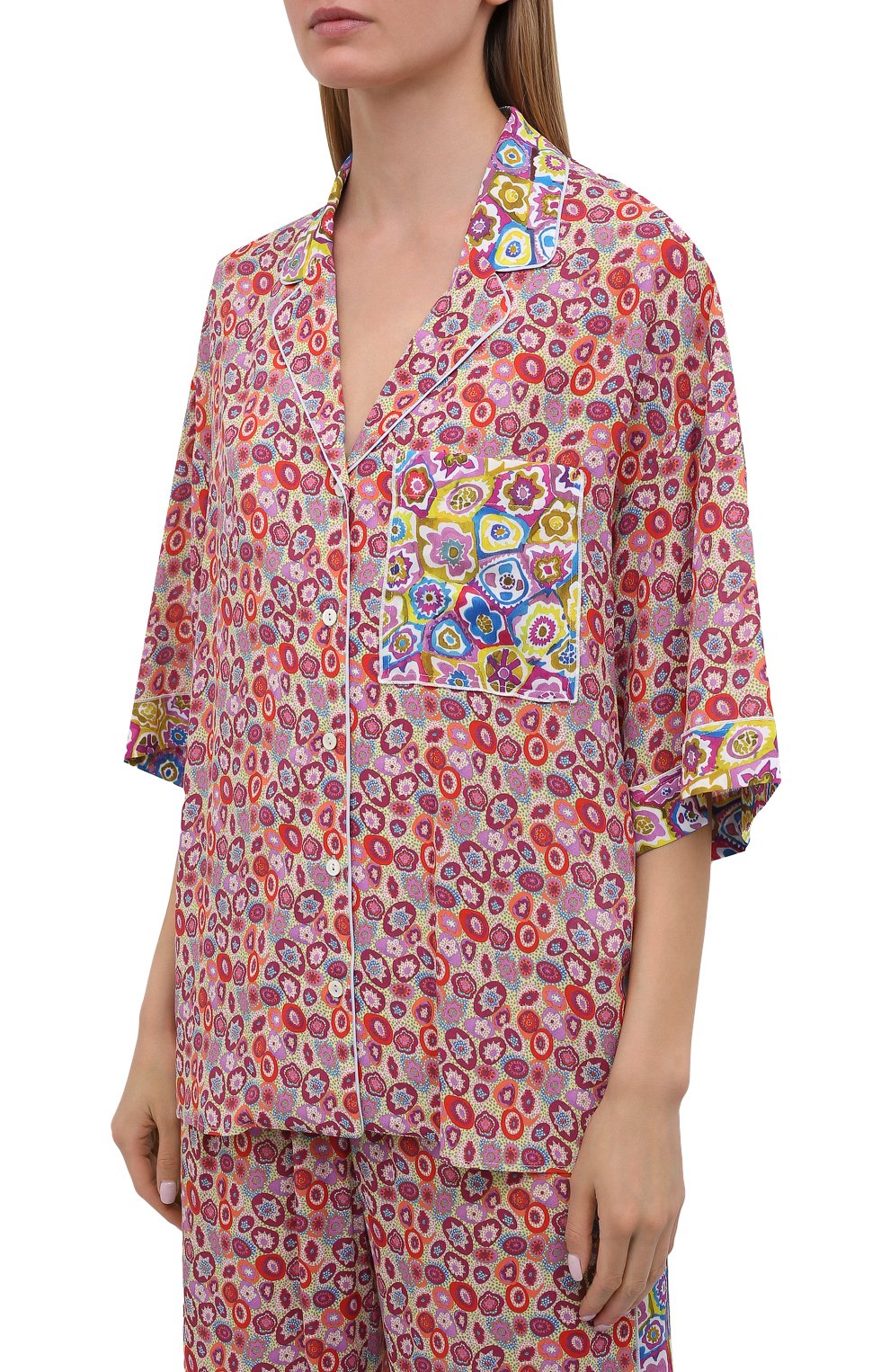 Атласная рубашка M MISSONI, арт. 2DF00083/2W007D, фото 3