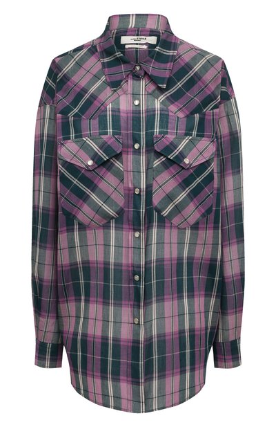 Хлопковая рубашка ISABEL MARANT ETOILE, арт. CH0803-22P026E/BADIANE, фото 1