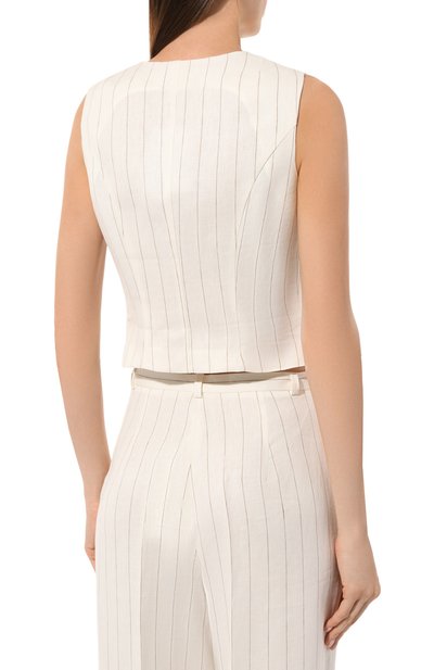 Жилет NOBLE&BRULEE хаки цвета по цене 45000 руб., арт. NB42/040321/20, фото 4 Жилет NOBLE&BRULEE, арт. NB42/040321/20, фото 4