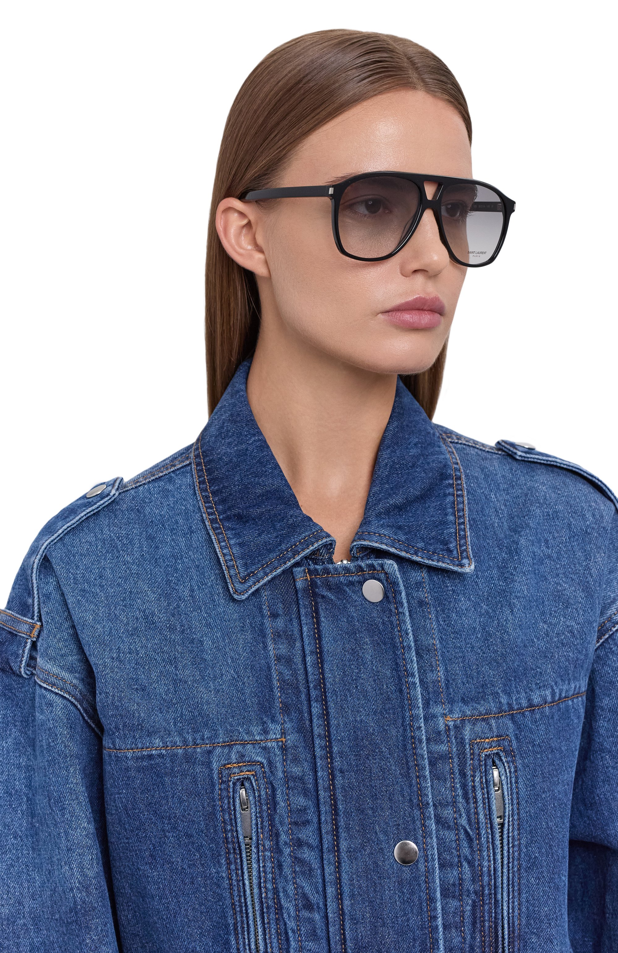 Солнцезащитные очки SAINT LAURENT, арт. SL 596 DUNE 006, фото 3