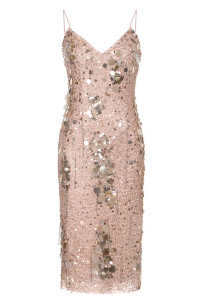 Женское платье с отделкой пайетками LOVE SHACK FANCY, арт. D3150-3475