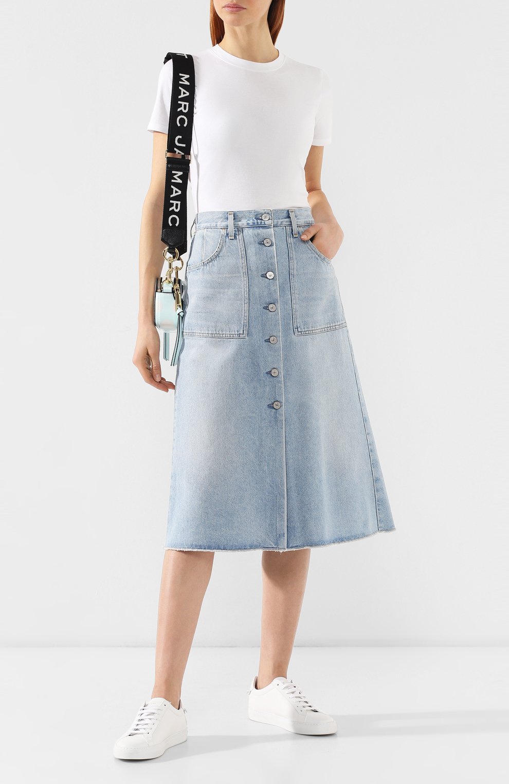 Хлопковая футболка ACNE STUDIOS, арт. 15E166, фото 2