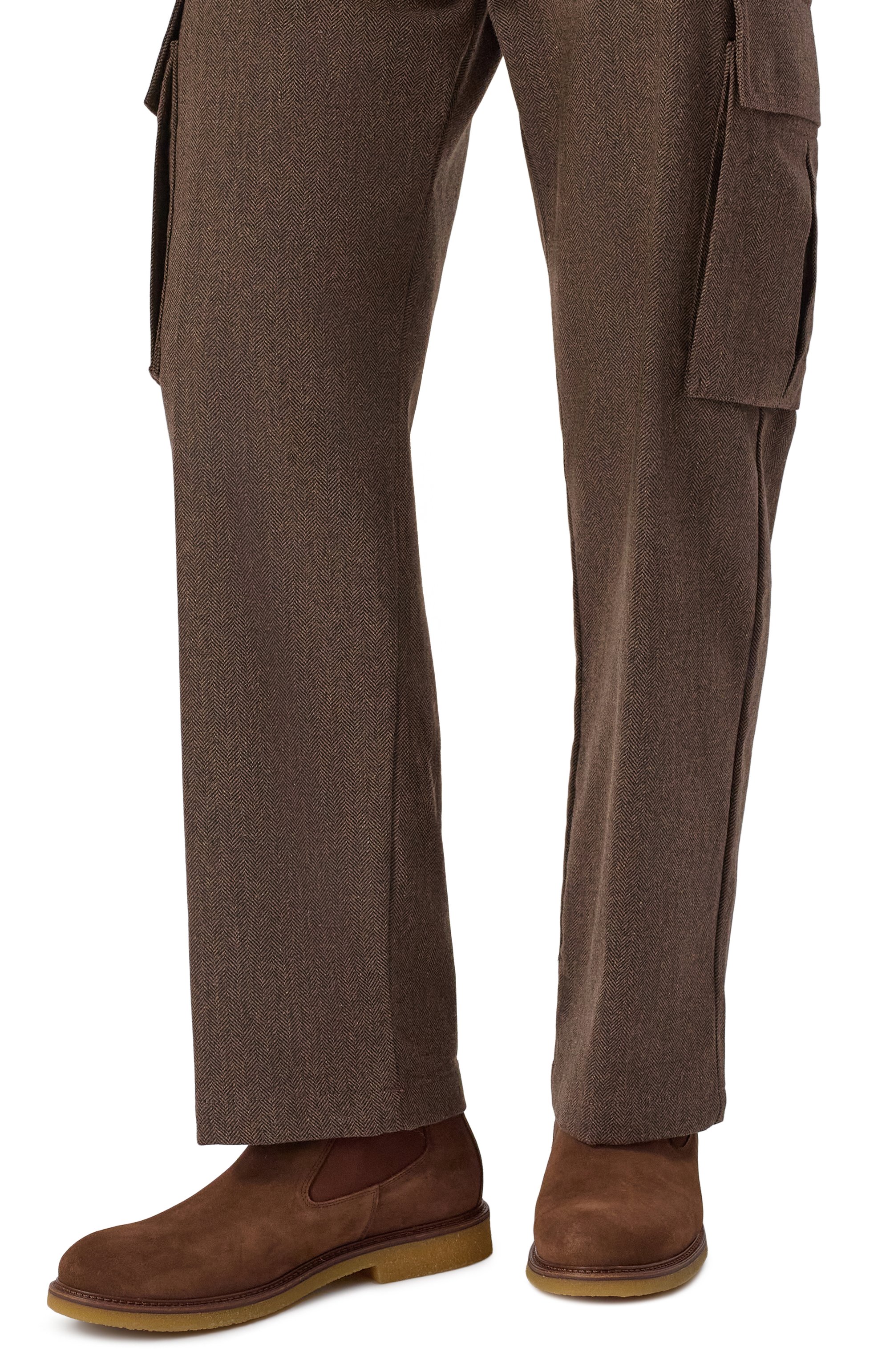 Замшевые челси kope BOSS, арт. 50548076, фото 3