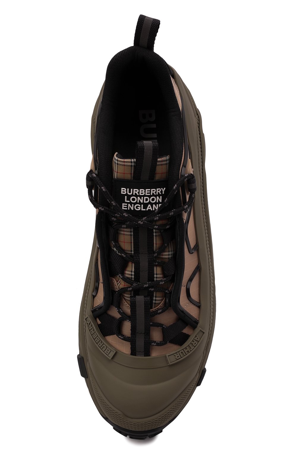 Комбинированные кроссовки arthur BURBERRY, арт. 8045285, фото 6