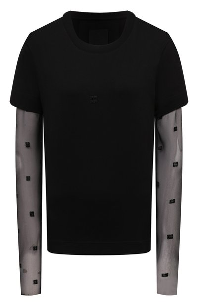 Женский хлопковый топ GIVENCHY, арт. BW70BL3Y6B