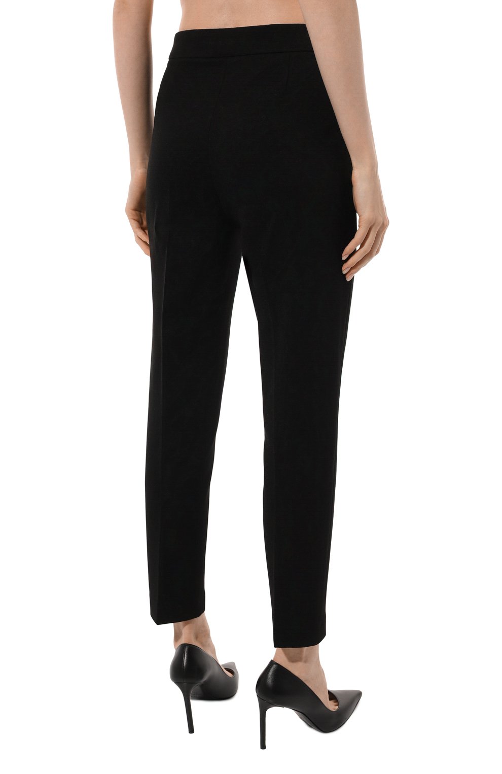 Брюки из вискозы BOSS черного цвета по цене 17950 руб., арт. 50490056, фото 4 Брюки из вискозы BOSS, арт. 50490056, фото 4