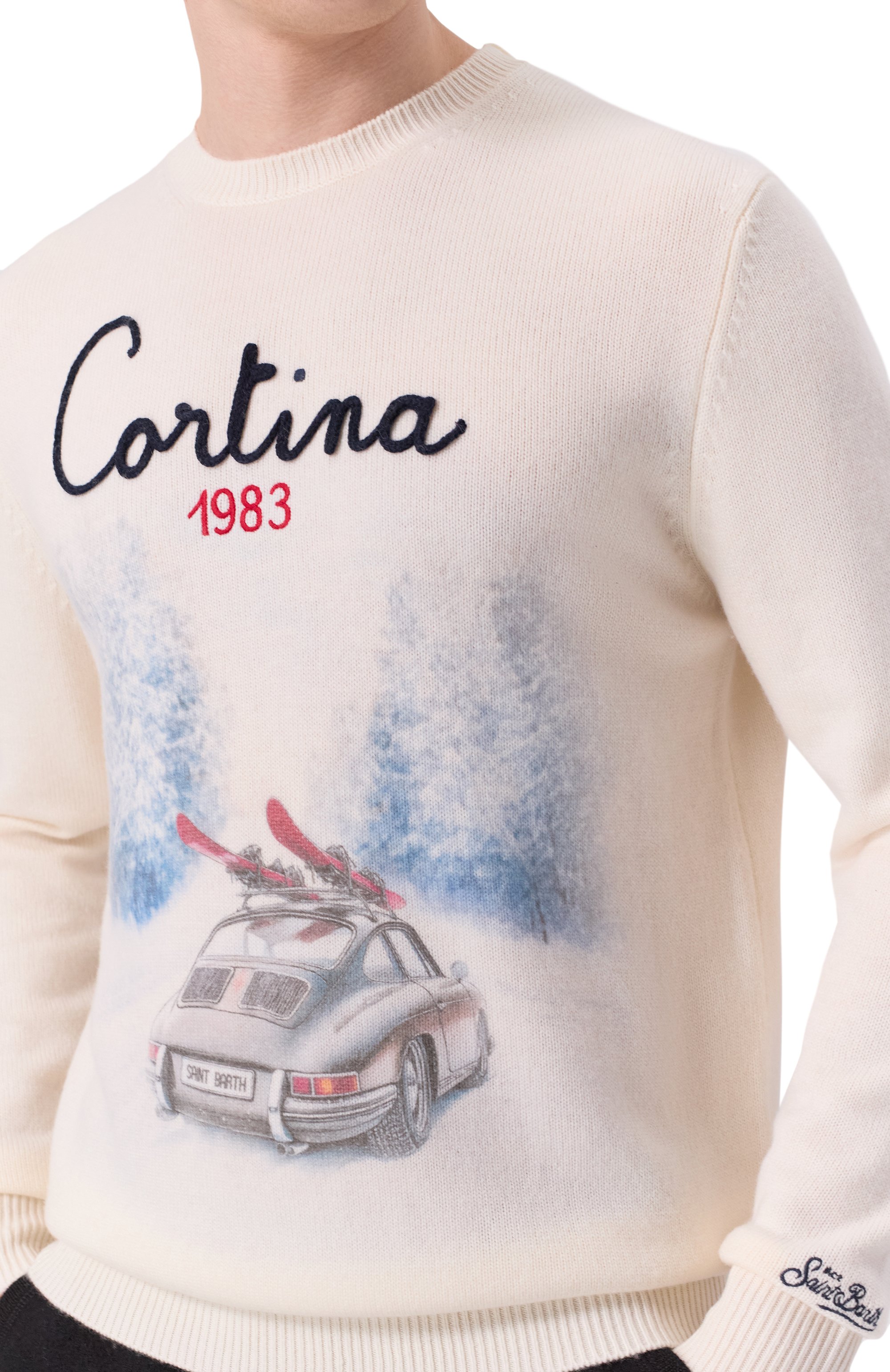 Джемпер из шерсти и вискозы MC2 SAINT BARTH, арт. HER0022-00389I/HER0N PRINT, фото 5