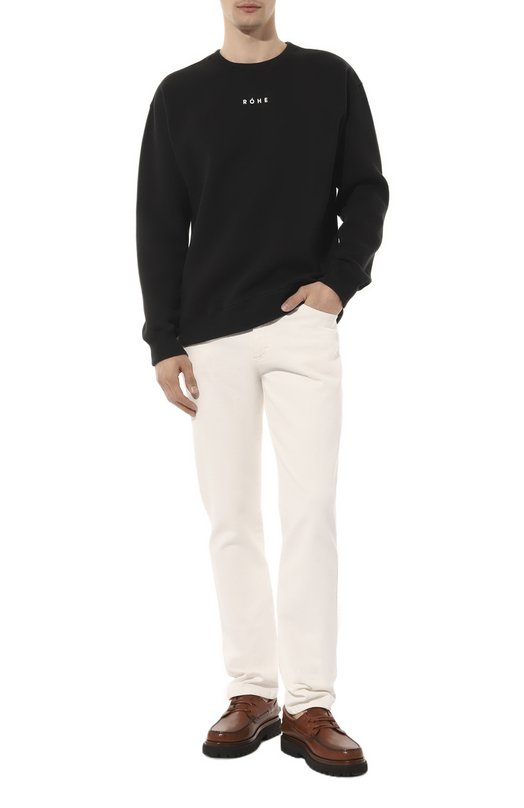 Хлопковый свитшот Rohe Чёрный, фото 2