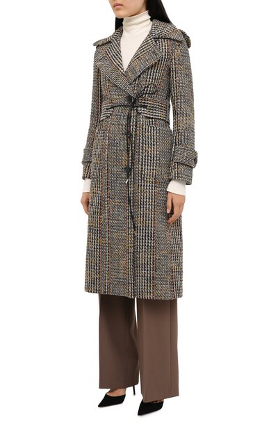 Шерстяное пальто VICTORIA BECKHAM, арт. 1320WCT001676A, фото 4