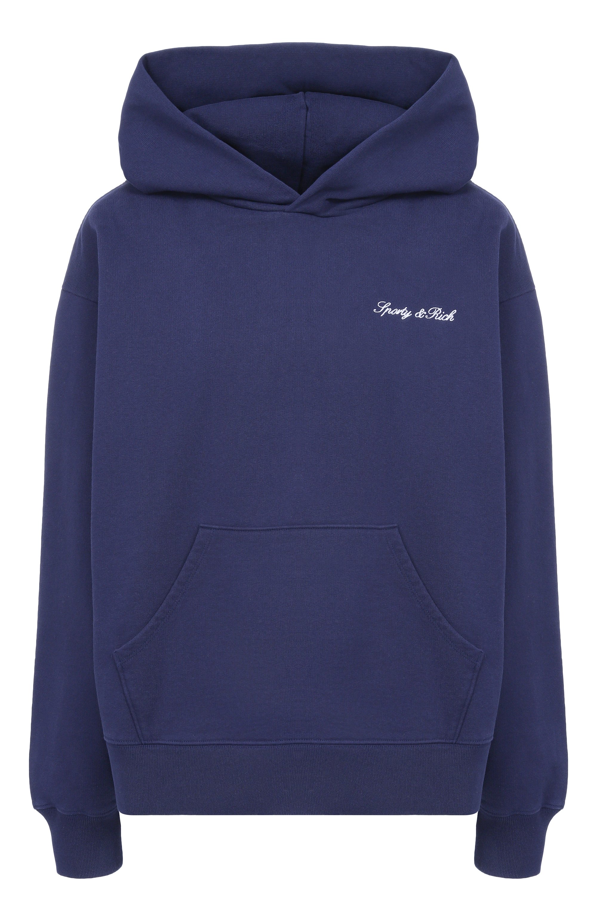 Хлопковое худи SPORTY AND RICH, арт. ST09168326BL106, фото 1