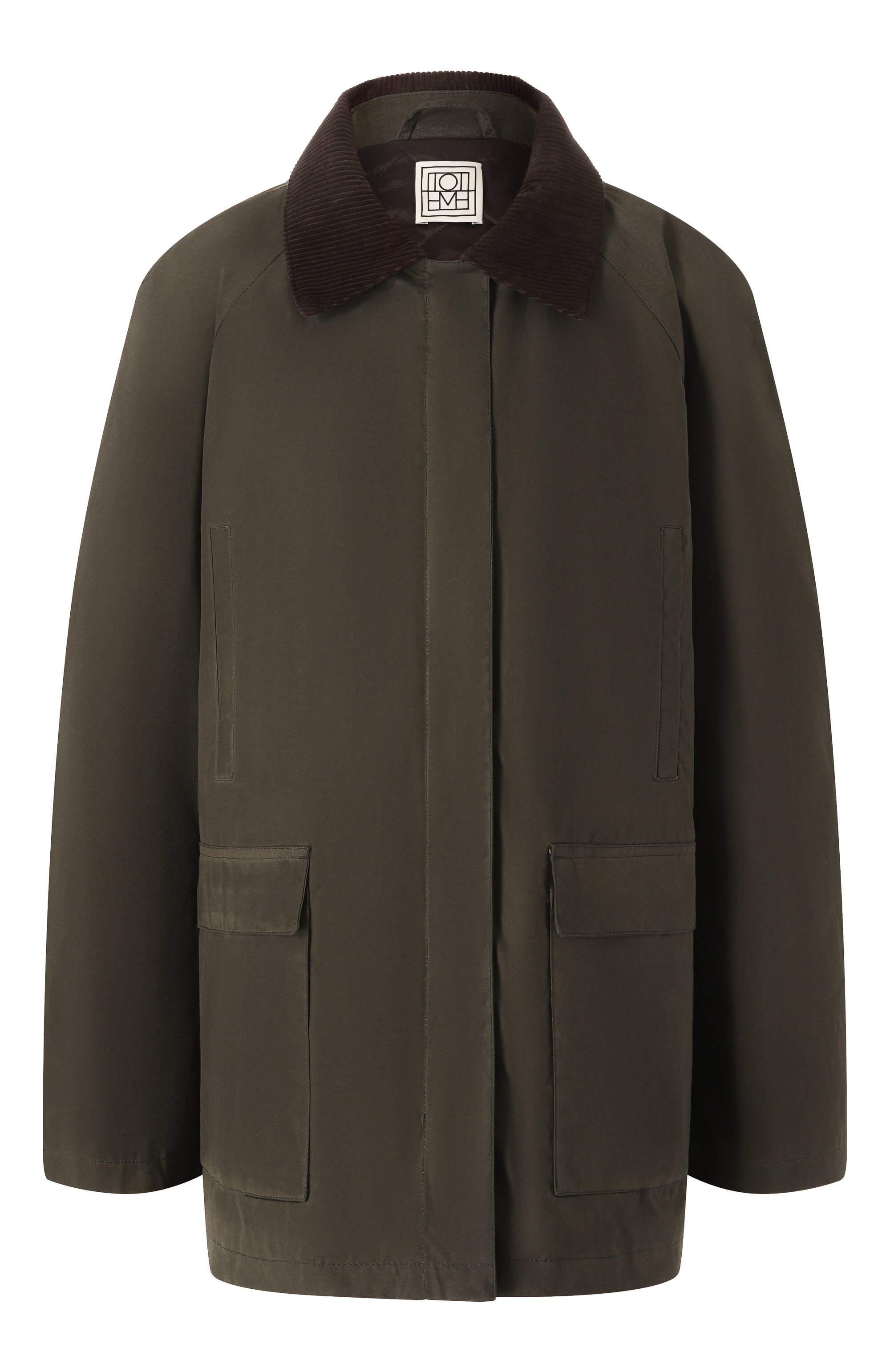 Хлопковая куртка TOTEME, арт. 244-WR04722-FB0320, фото 1