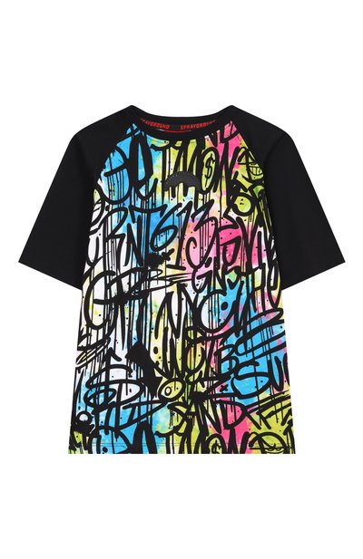 Хлопковая футболка SPRAYGROUND, арт. SPY1217