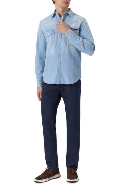 Замшевые топсайдеры yacht club PAUL&SHARK, арт. 25418013, фото 2