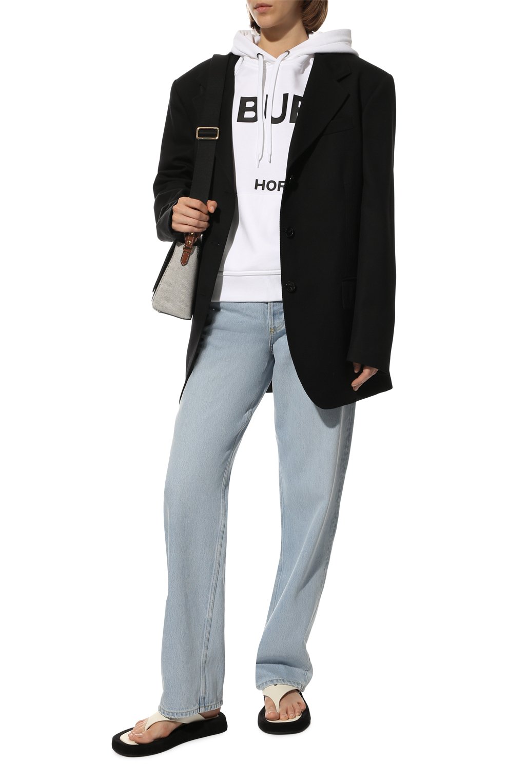 Хлопковое худи BURBERRY, арт. 8048749, фото 2