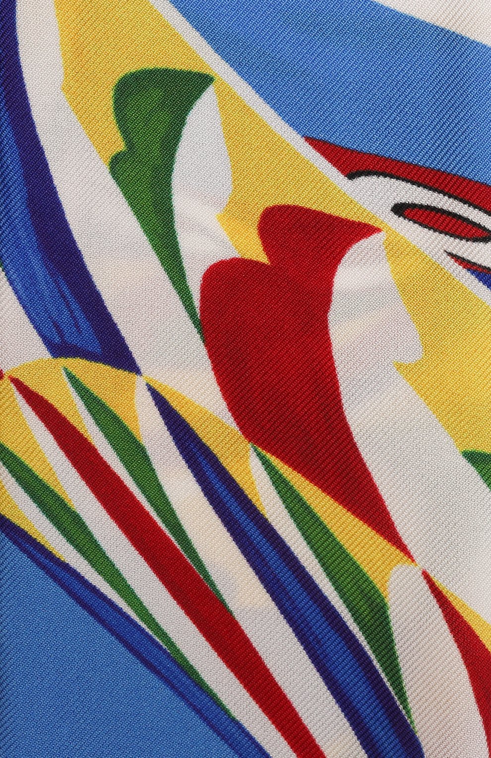 Шелковый шарф-твилли DOLCE & GABBANA синего цвета по цене 19750 руб., арт. FS215A/GDBTQ, фото 3 Шелковый шарф-твилли DOLCE & GABBANA, арт. FS215A/GDBTQ, фото 3