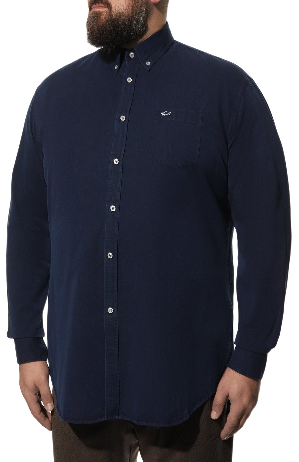 Джинсовая рубашка PAUL&SHARK, арт. C0P3002, фото 3