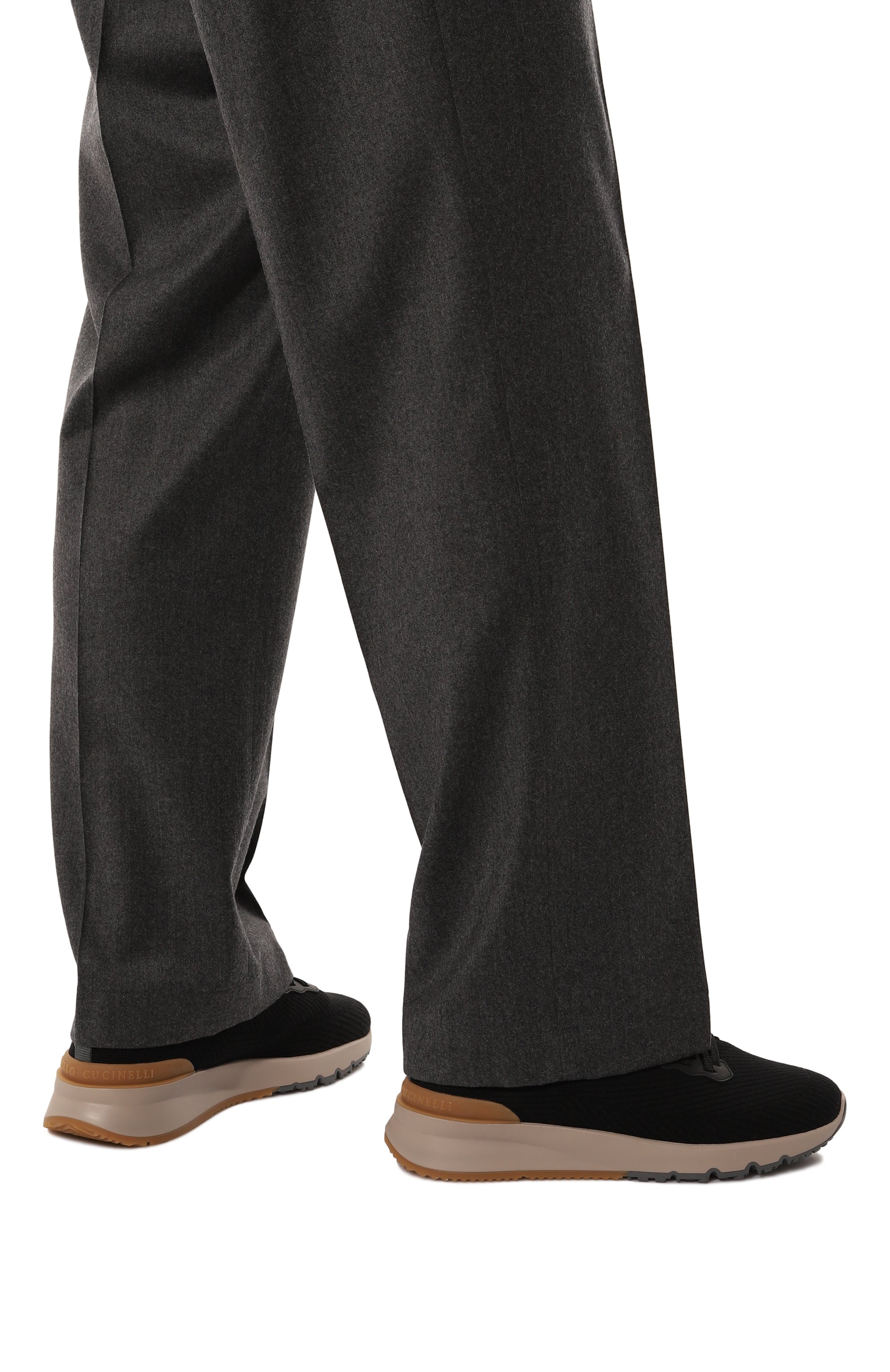 Текстильные кроссовки BRUNELLO CUCINELLI, арт. MZUWLB0253, фото 3